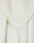 Double Sided RIB Blanket Knit & Fake Fur S
