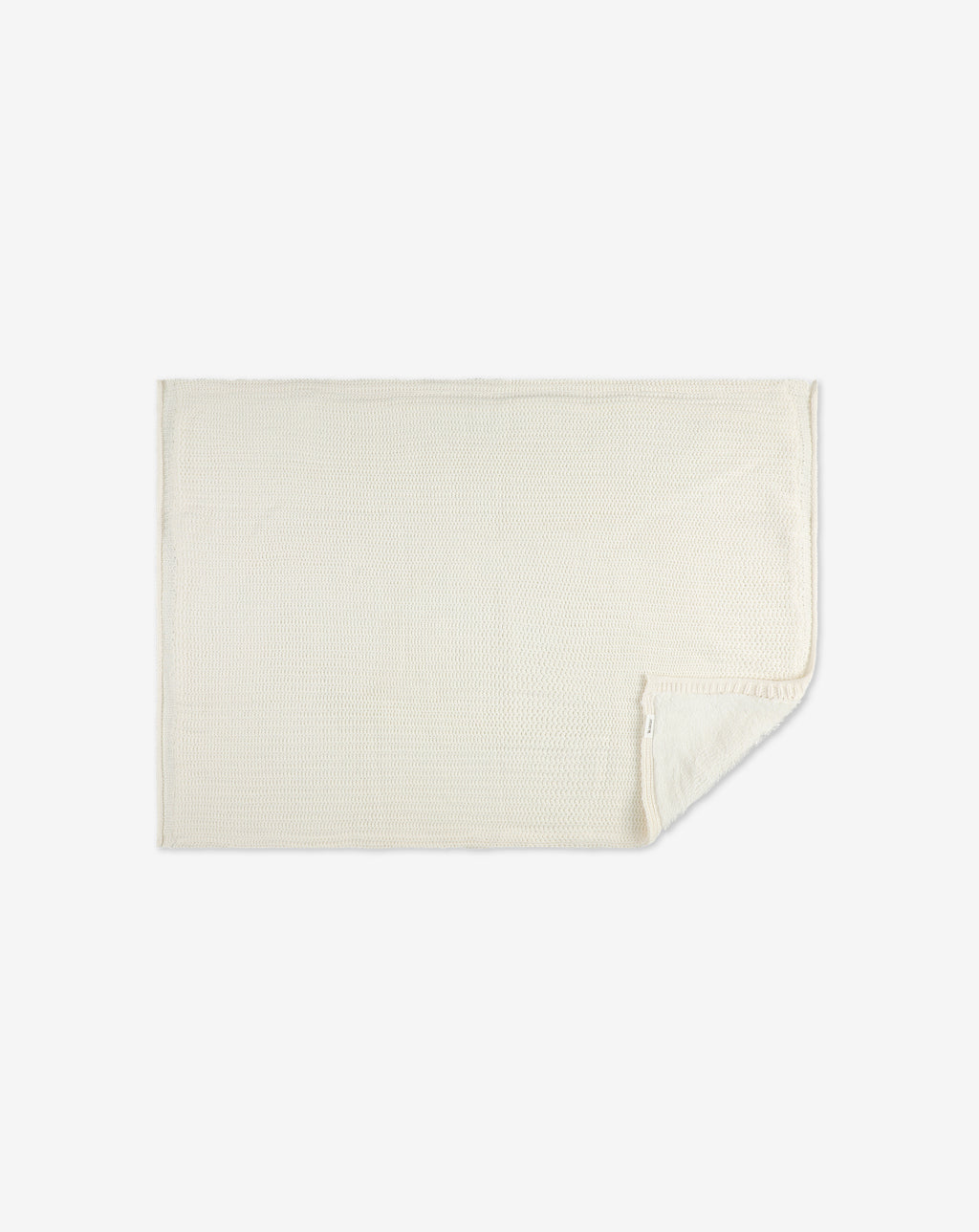Double Sided RIB Blanket Knit & Fake Fur S