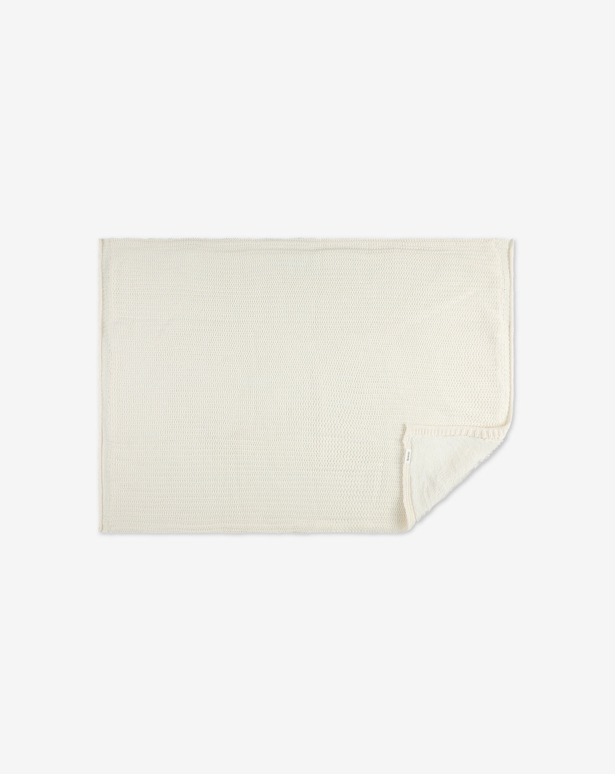 Double Sided RIB Blanket Knit & Fake Fur S
