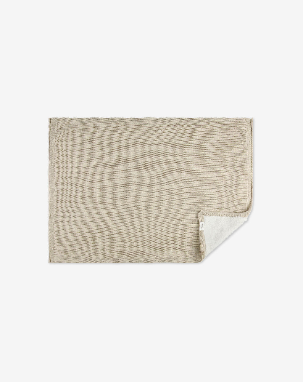 Double Sided RIB Blanket Knit & Fake Fur S