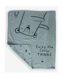 Double sided Summer Blanket size: 80x80 - Animal Collection !