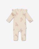 Overall with leggins RIB