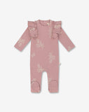 Overall with leggins RIB