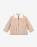 Denim Jacket With Fur J10