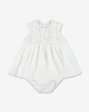 Baby Dress With Knit Top 0-3 BR37