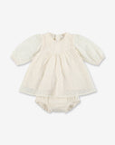 Woven Dress & Bloomers Set 0-3 BR46