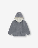 Hooded Jacket with Zipper S9