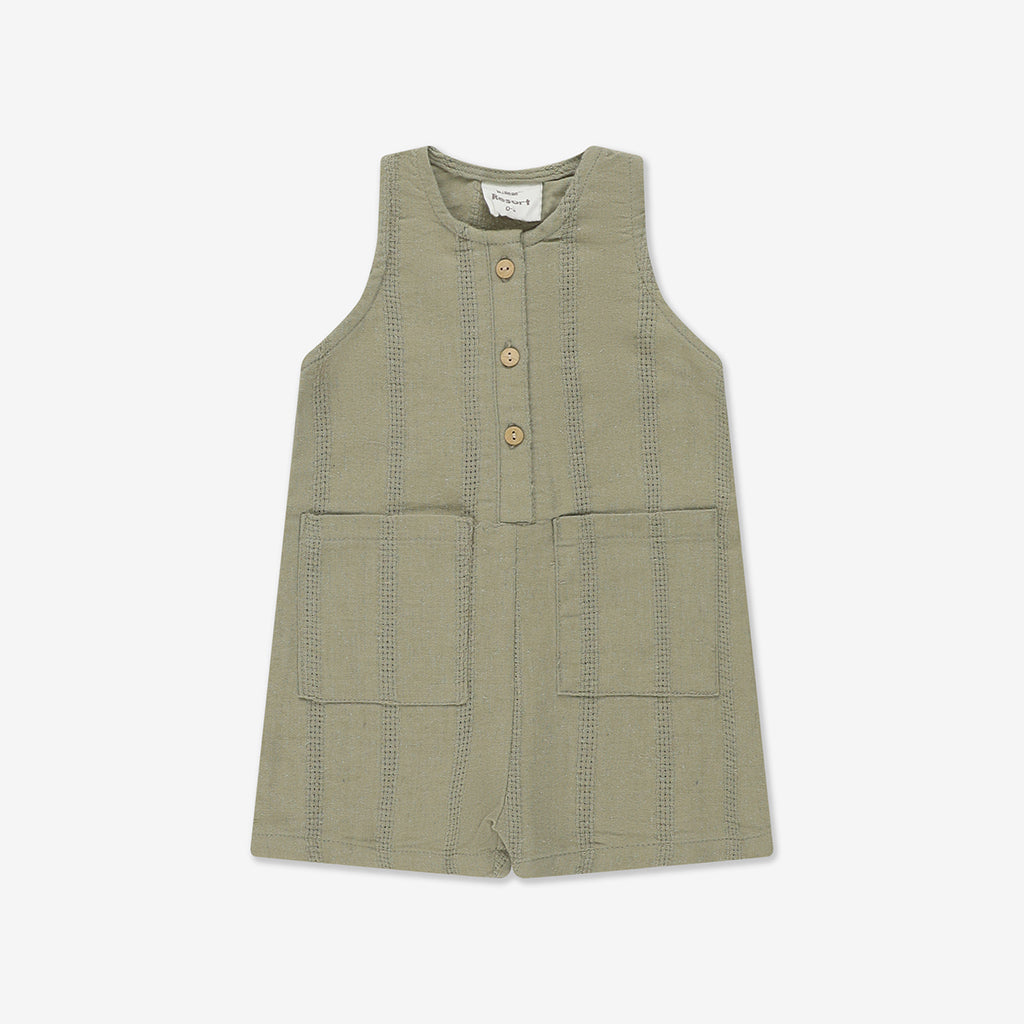 Short Overall with Placket WB