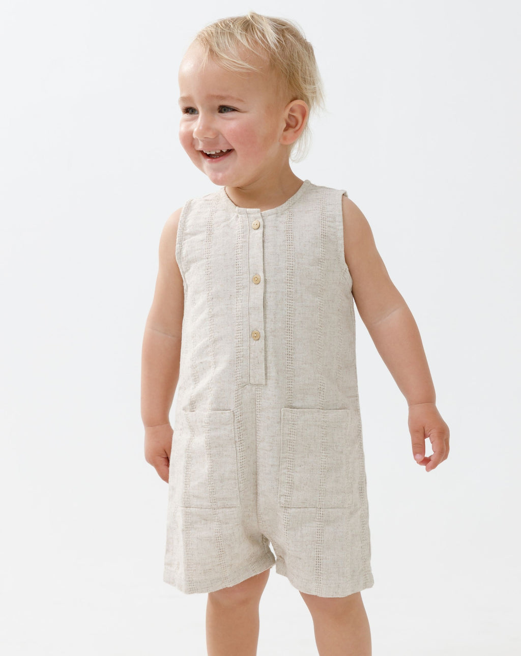 Short Overall with Placket WB
