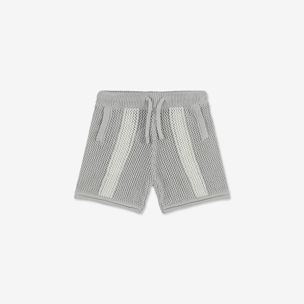 Crochet Shorts with Stripes CR