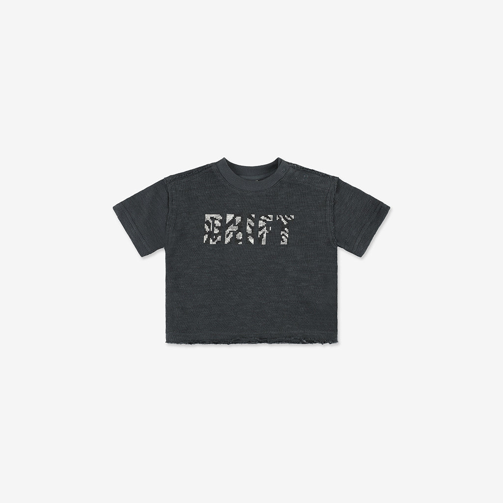 Oversize T-Shirt with Raw-Edges A