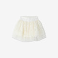 Embroidered Mesh Skirt H
