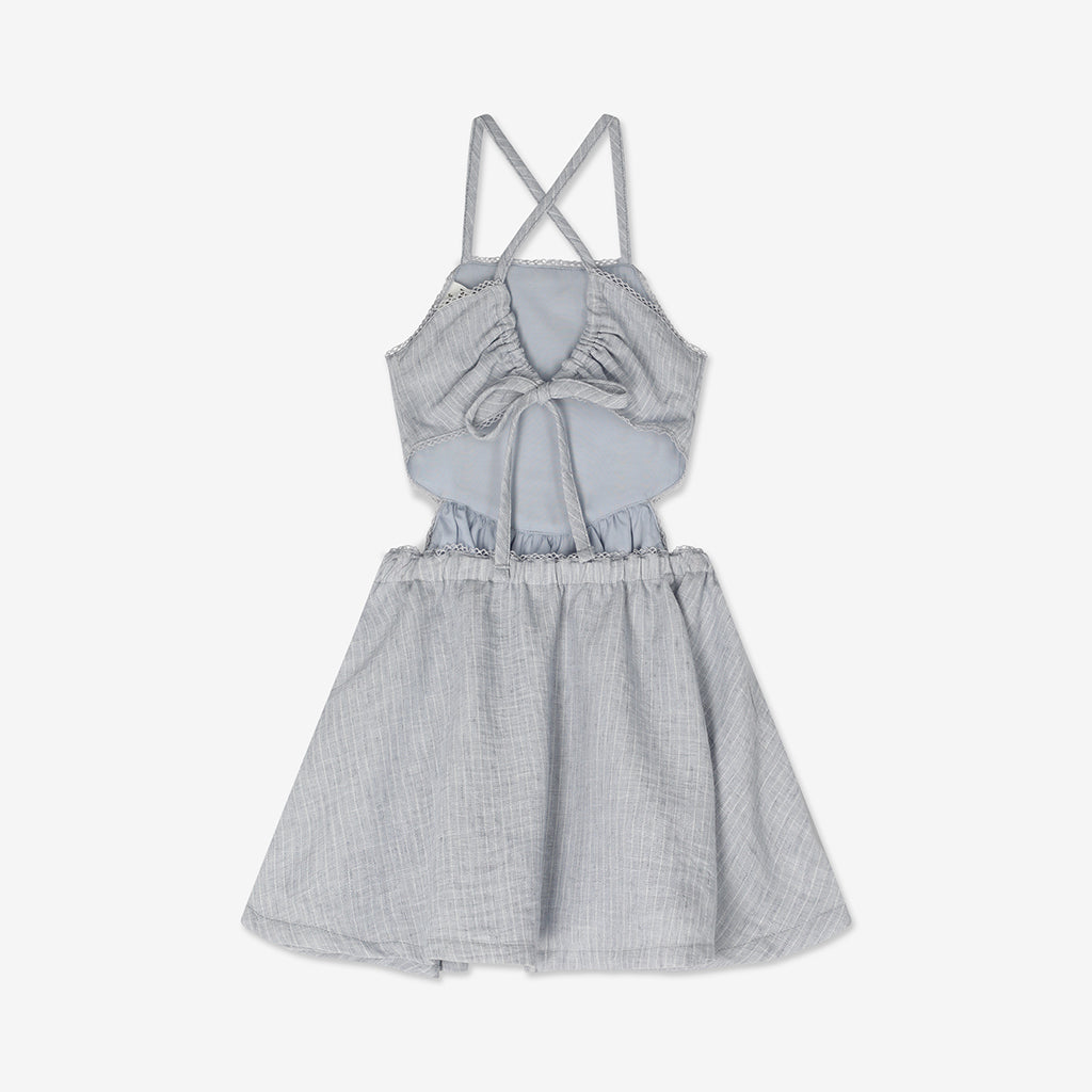 Side Cut -Out Strappy Dress H