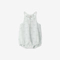 Embroidered Bloomers Overall With Braid Straps H
