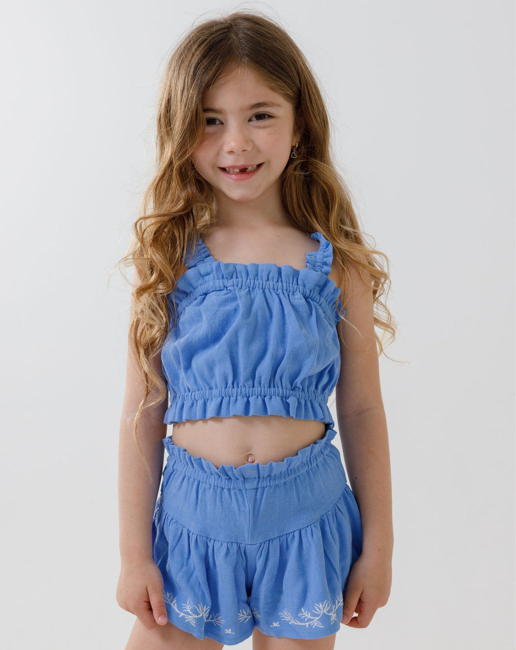 Flared Woven Shorts H