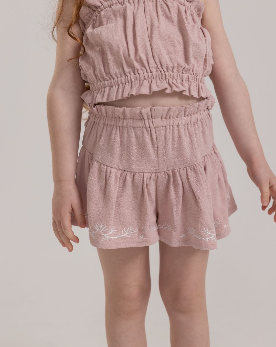 Flared Woven Shorts H