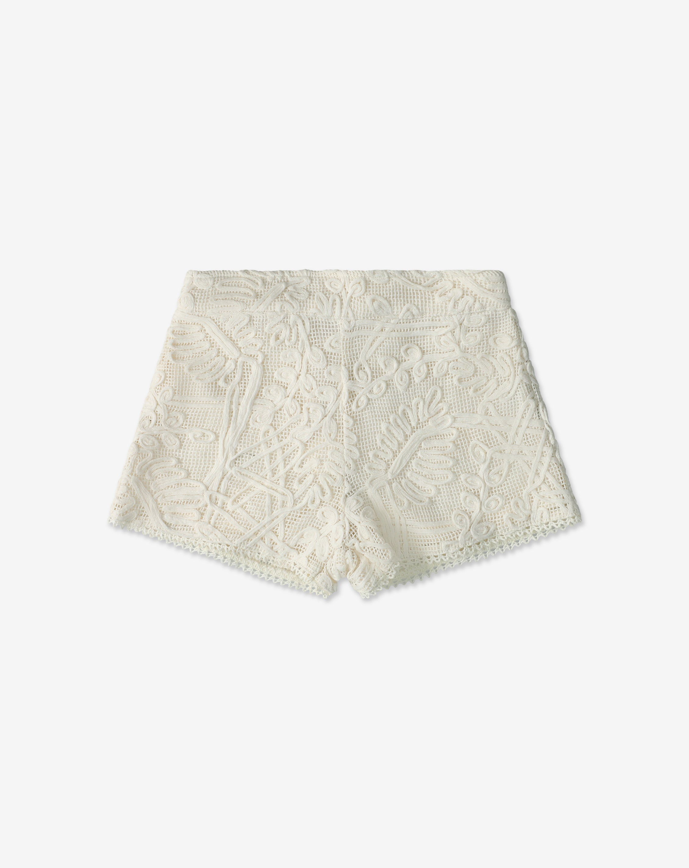 Textural Sohrt Pants H