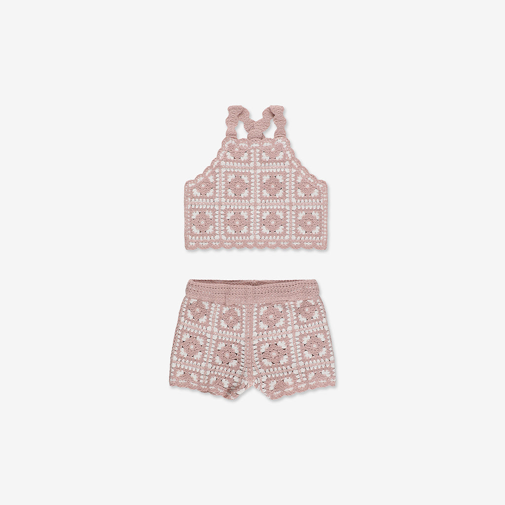 Crochet Tank Top & Short Set CR