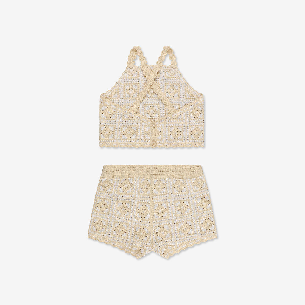 Crochet Tank Top & Short Set CR