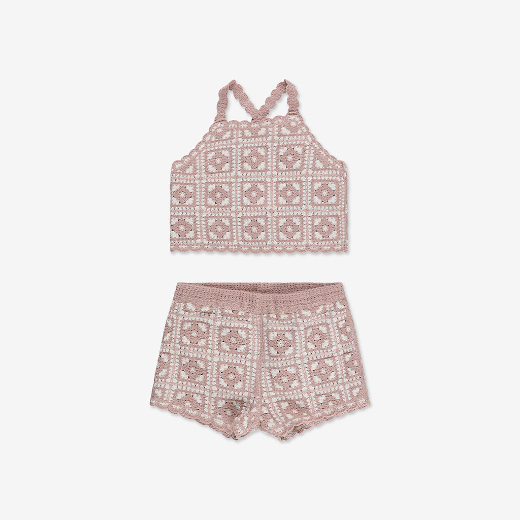 Crochet Tank Top & Short Set CR