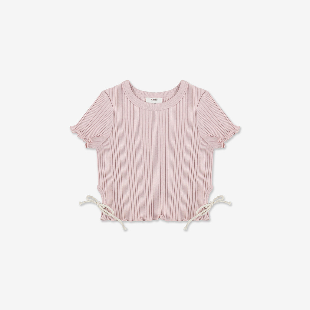 Girls Rib Cropped Shirt RIB