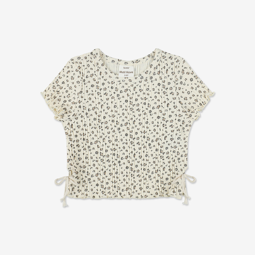 Girls Rib Cropped Shirt RIB