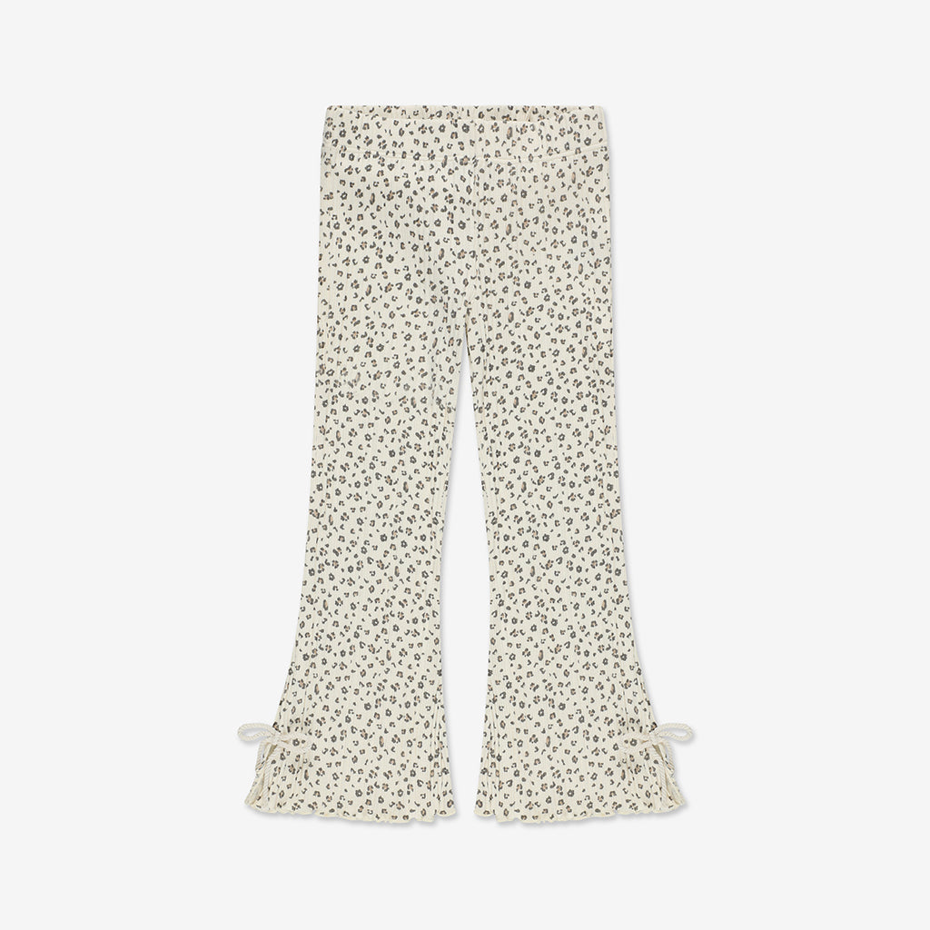 Girls Rib Flare Long Pants RIB