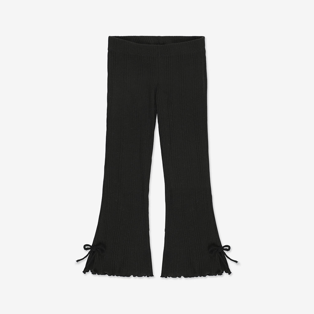 Girls Rib Flare Long Pants RIB