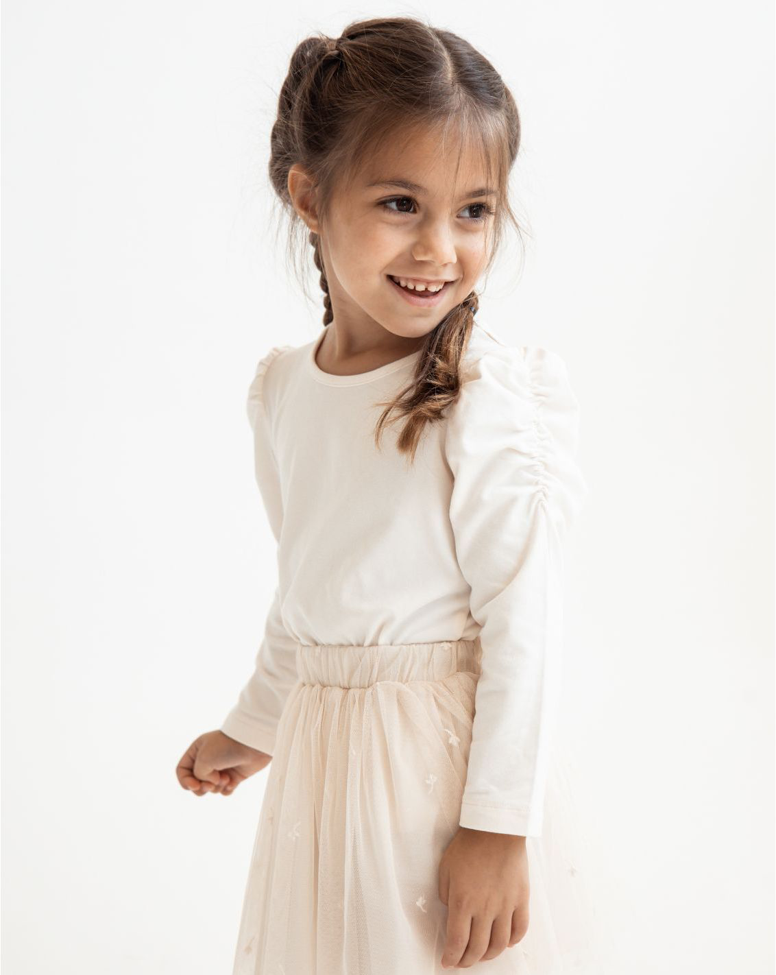 Puffed Sleeves Shirt A15