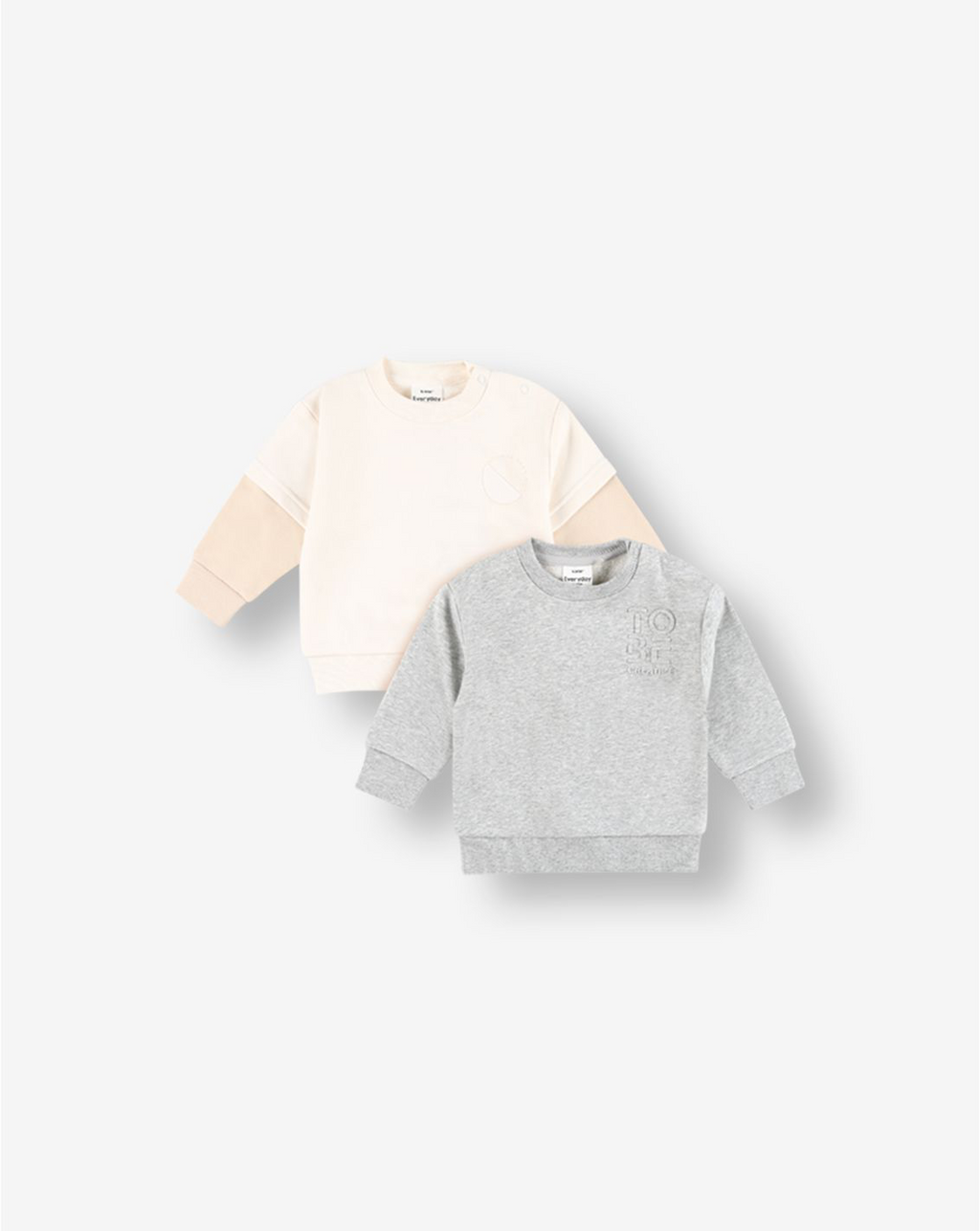 スウェットシャツ 2枚パック FB6