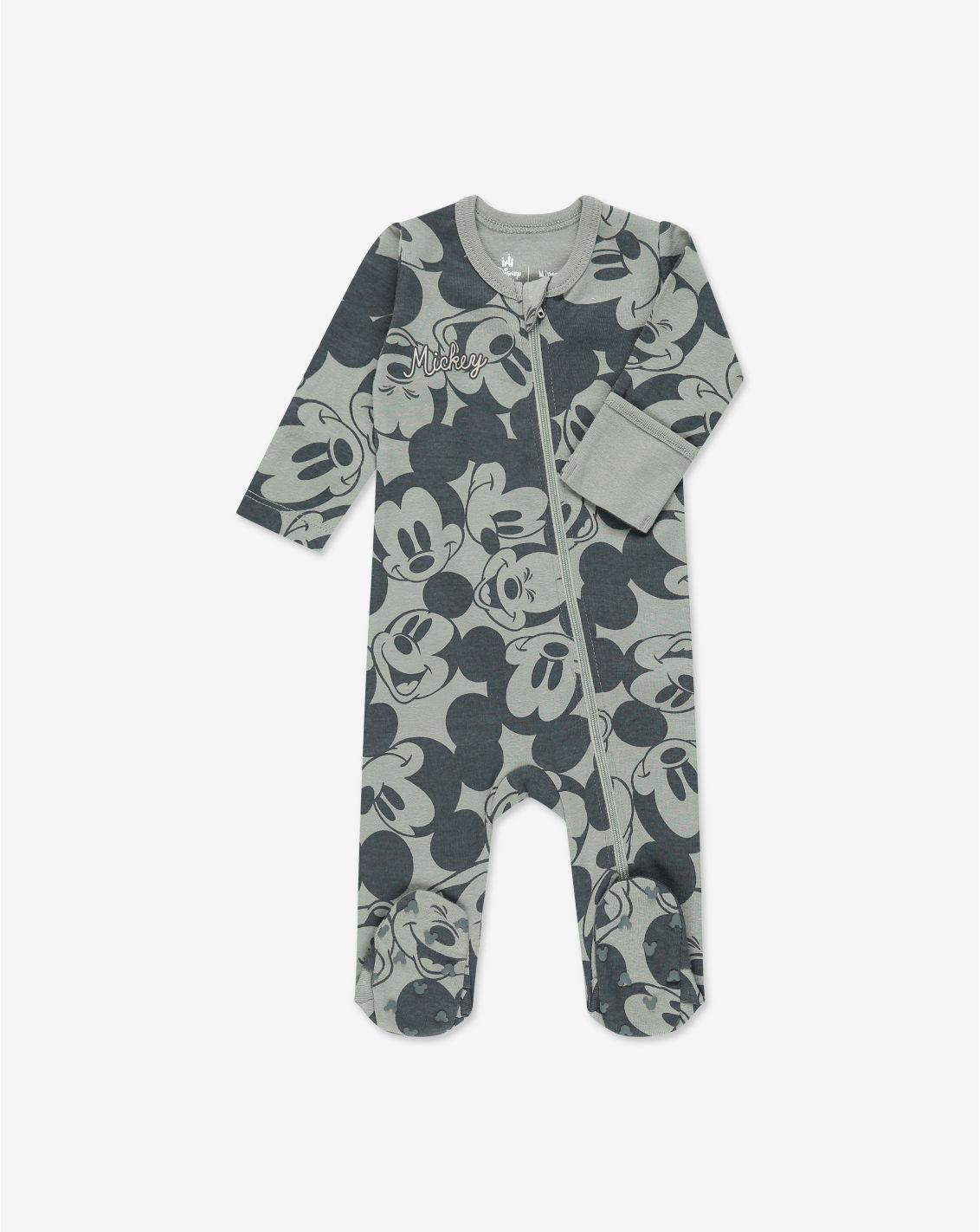 Disney Overall With a Zipper PJ
