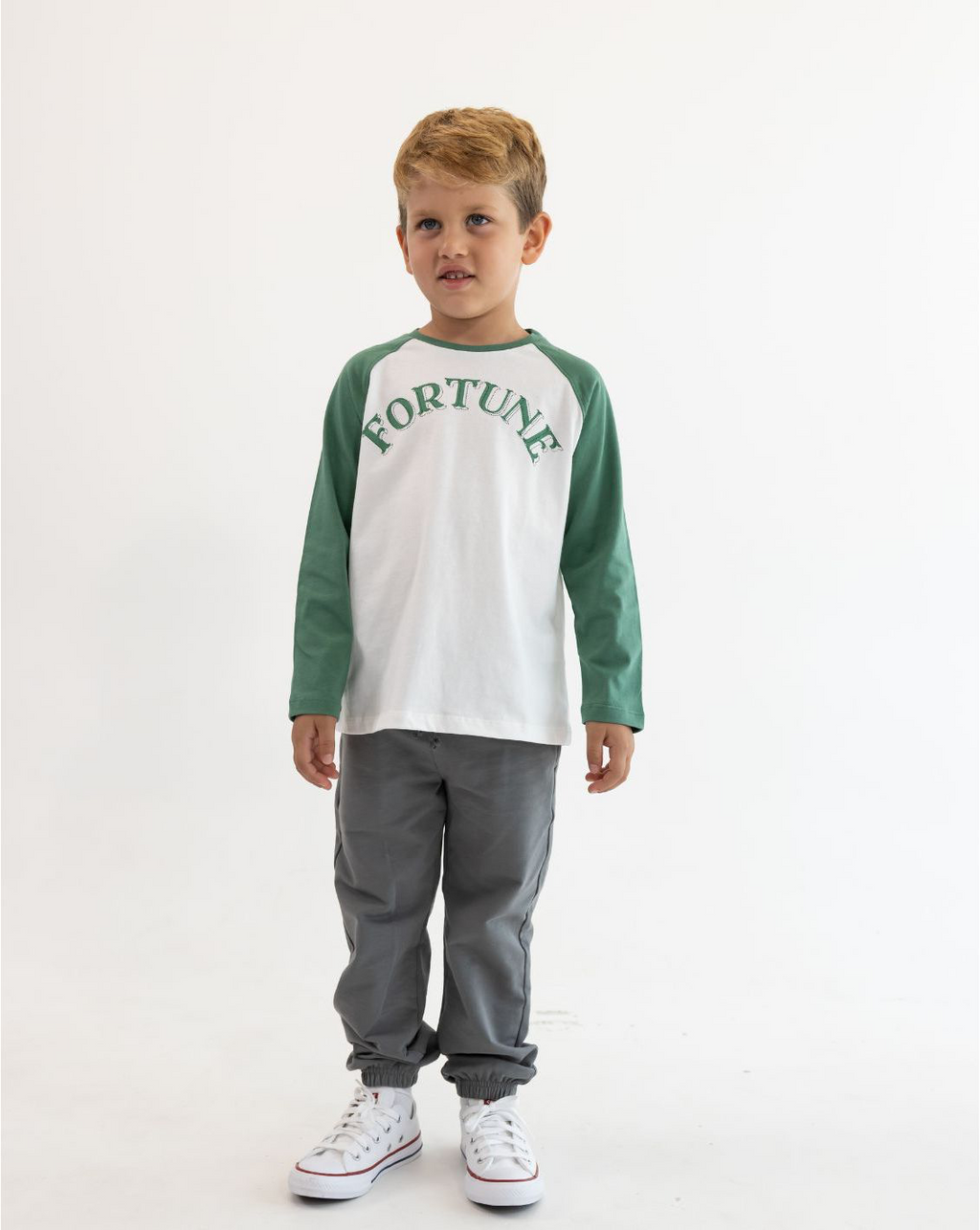 Boys Raglan Shirt & Pants Set  KC