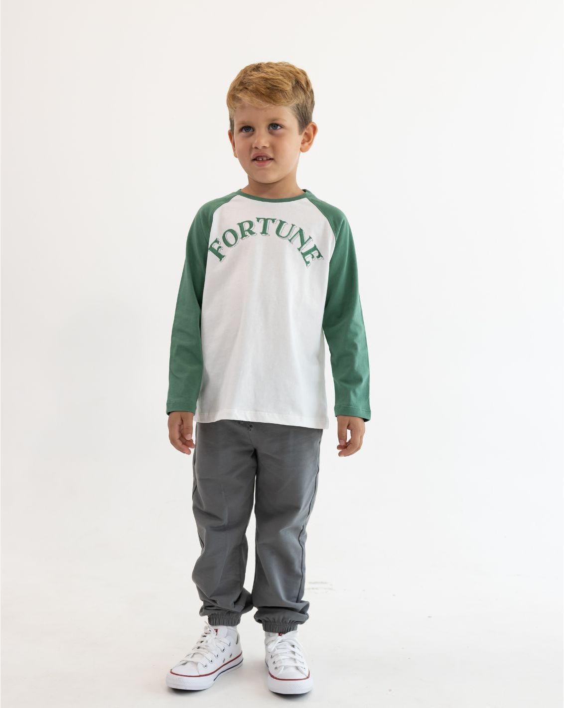 Boys Raglan Shirt & Pants Set  KC