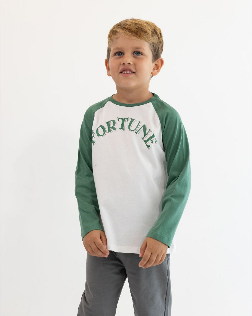 Boys Raglan Shirt & Pants Set  KC