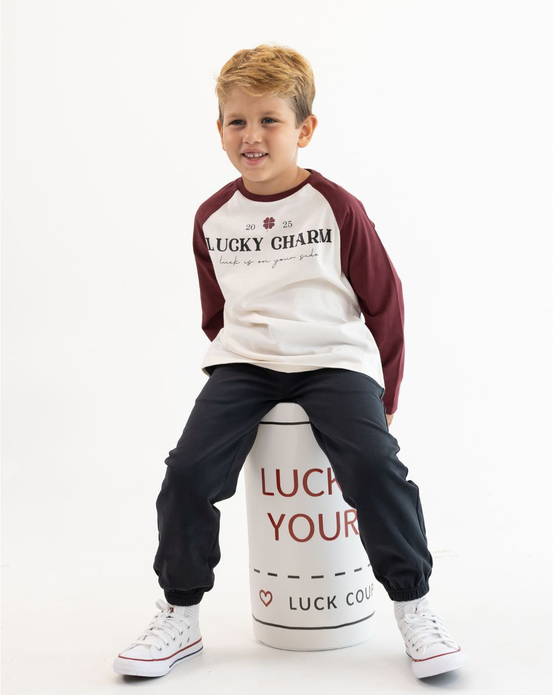 Boys Raglan Shirt & Pants Set  KC