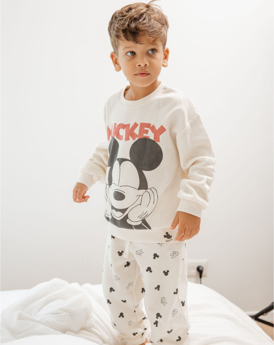 Boys Disney Snuggle Pique Pajamas Set PJ