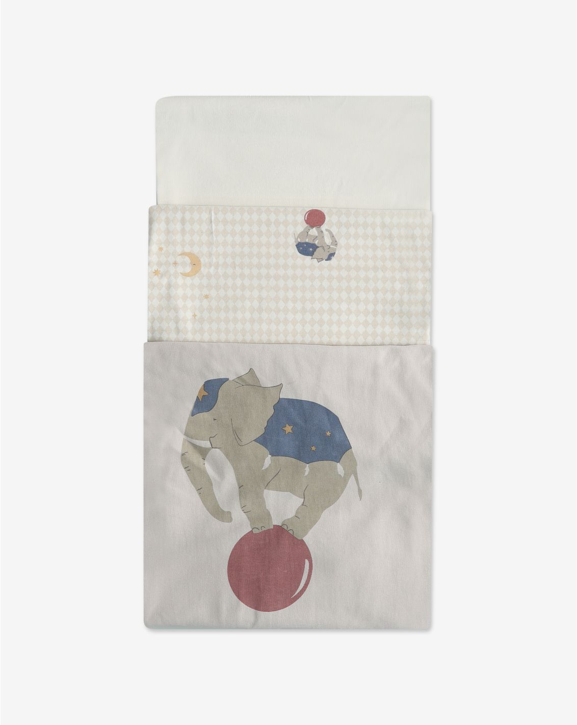 Pack Of 3 Muslin Cloths Wonderland