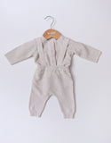 Knitted Overall With Suspenders BR