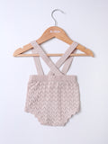 Knitted Bloomers With Straps BR