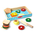 Sandwich Making Set - Wooden Play Food