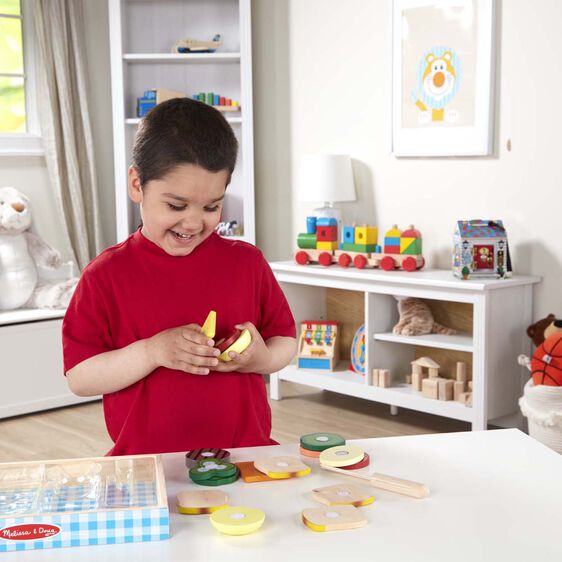 Sandwich Making Set - Wooden Play Food