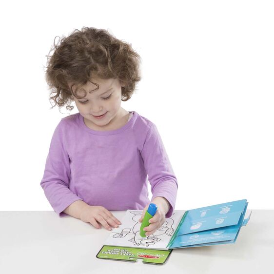 Water Wow! - Wacky Animals Water Reveal Flip Pad - On the Go Travel Activity