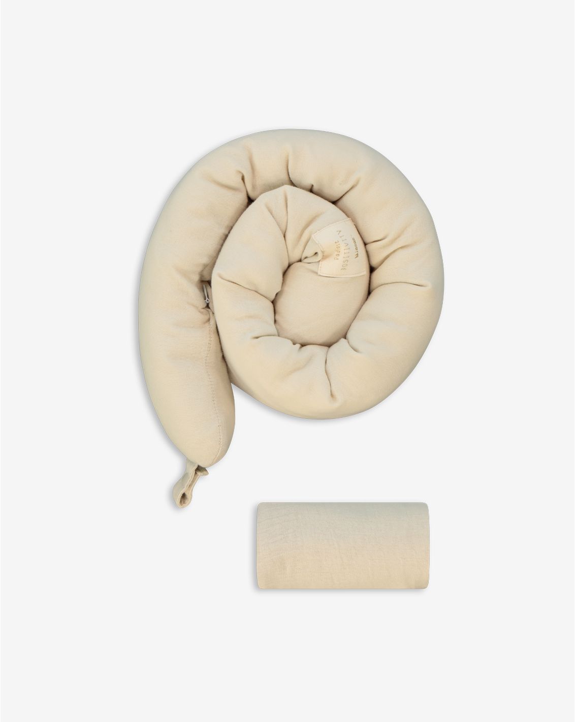 Muslin Stroller Fitted Sheet & Mini Snake Set