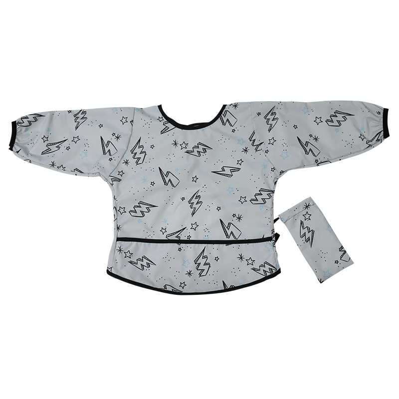 Crumb Catcher Bib With Sleeves