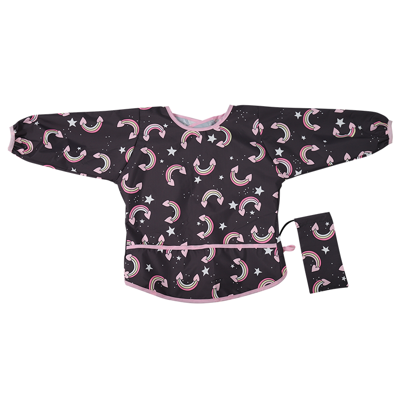 Crumb Catcher Bib With Sleeves