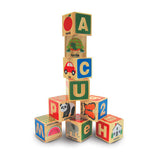 Alphabet 123 Wooden Blocks