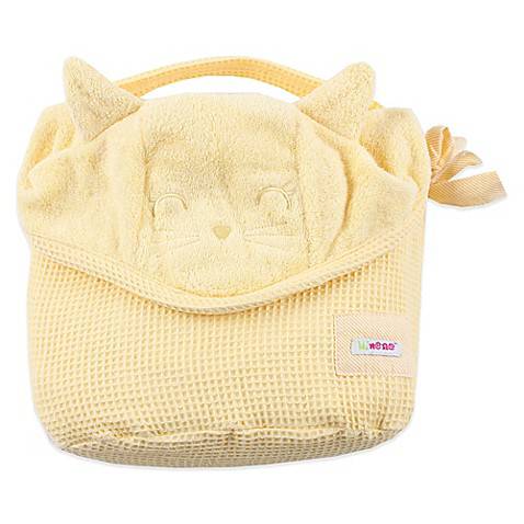 ハンズフリーのかわいいタオル