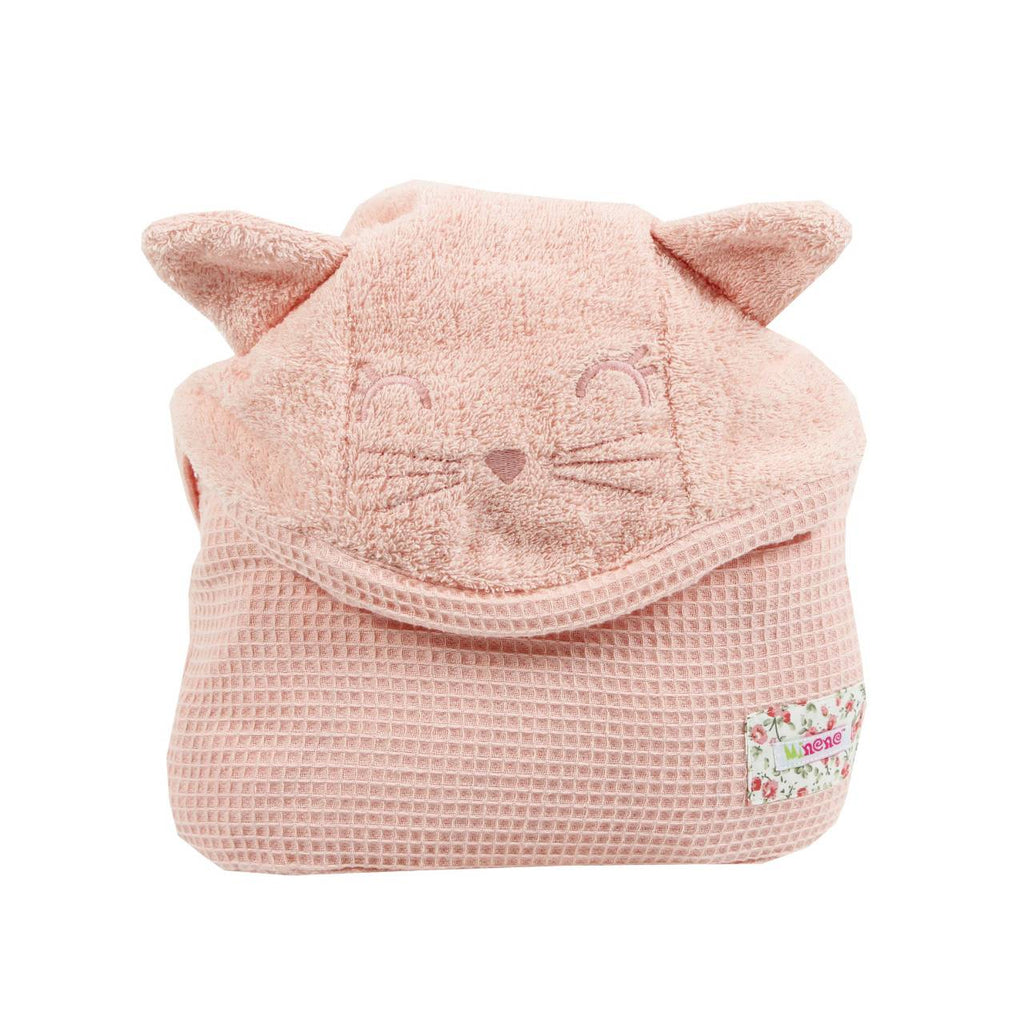 ハンズフリーのかわいいタオル