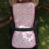 Reversible Pushchair & Car Seat Liner - Weave Cotton!
