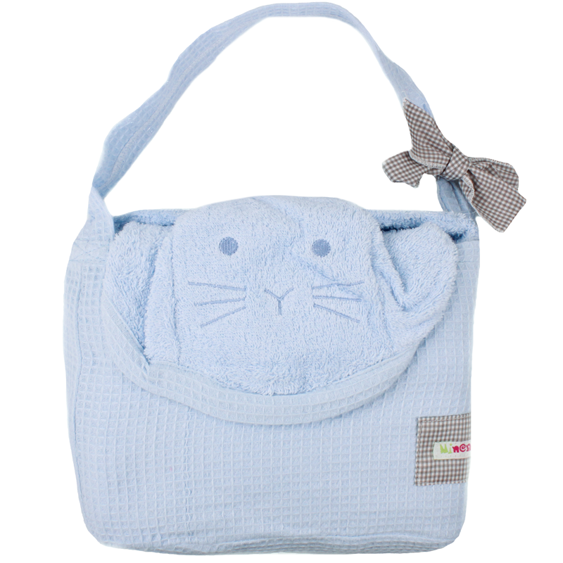 ハンズフリーのかわいいタオル